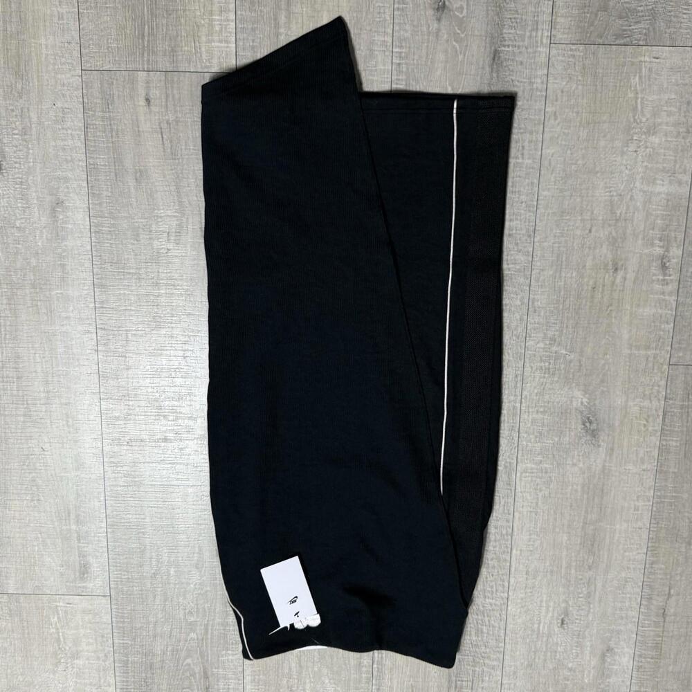 Nike Naomi Osaka High Waisted Ribbed Maxi Skirt Black IF2443 010 Women’s XS - Picture 6 of 13